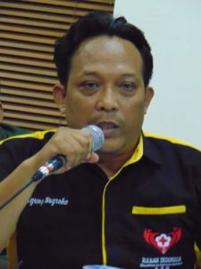 Agung Nugroho Ketua Nasional Relawan Kesehatan (REKAN) Indonesia.