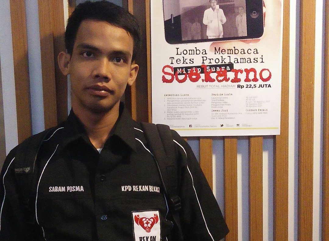 Sabam Posma, Ketua KPD Rekan Indonesia Bekasi